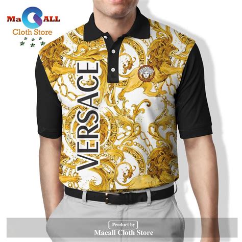 versace polo floral|versace polo shirts.